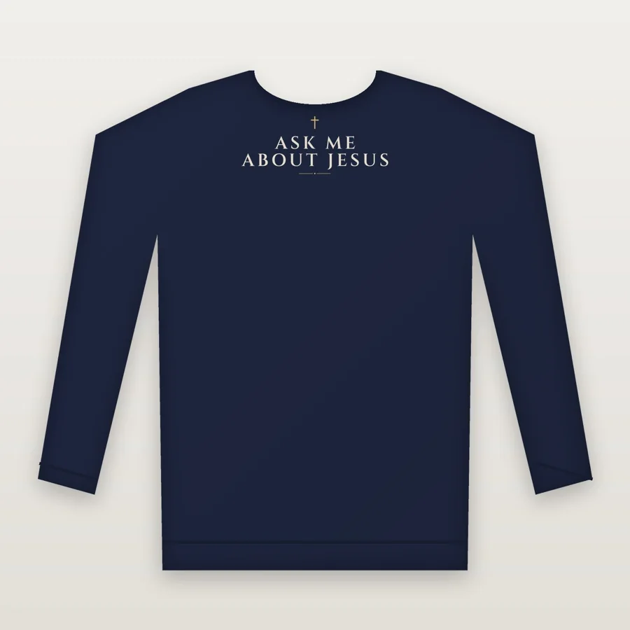 Ask Me About Jesus Crewneck Sweatshirt
