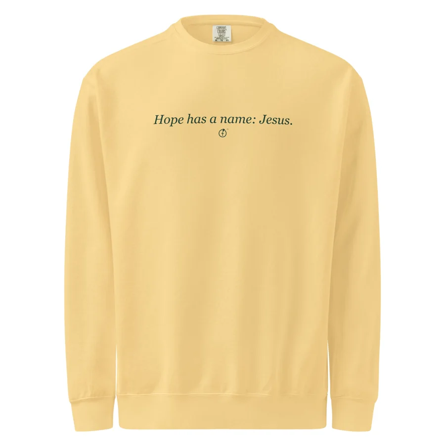 Hope Has a Name: Jesus™ Crewneck