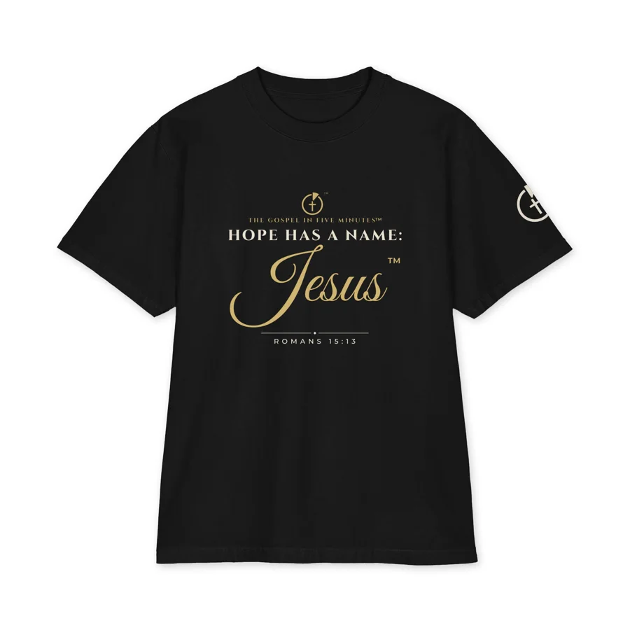 Hope Has a Name: Jesus™ Max Heavyweight Tee