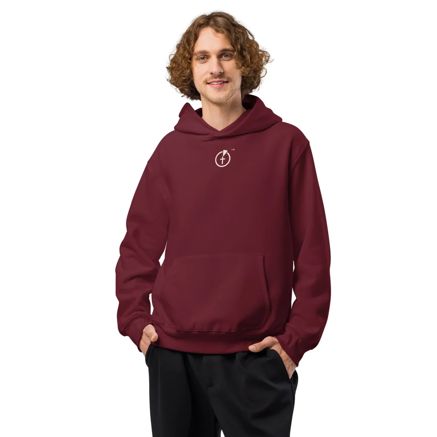 Hope Has a Name: Jesus™ Oversized Heavyweight Hoodie