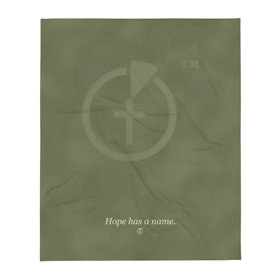 Hope Has a Name Throw Blanket