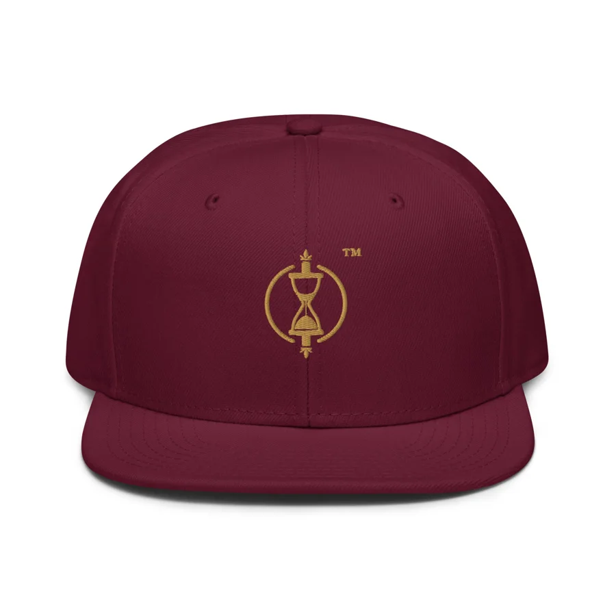 Hourglass Embroidered Snapback