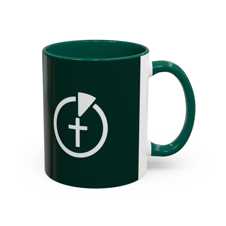 TGIFM Cross Symbol Coffee Mug