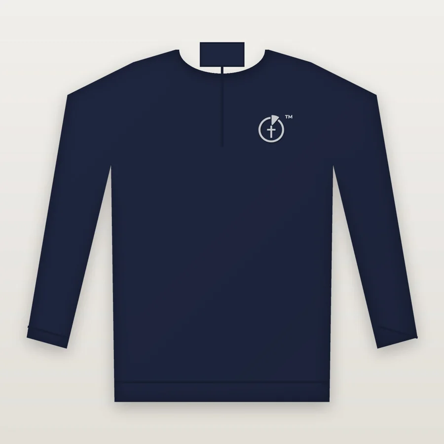 The Minute Embroidered Fleece Quarter-Zip