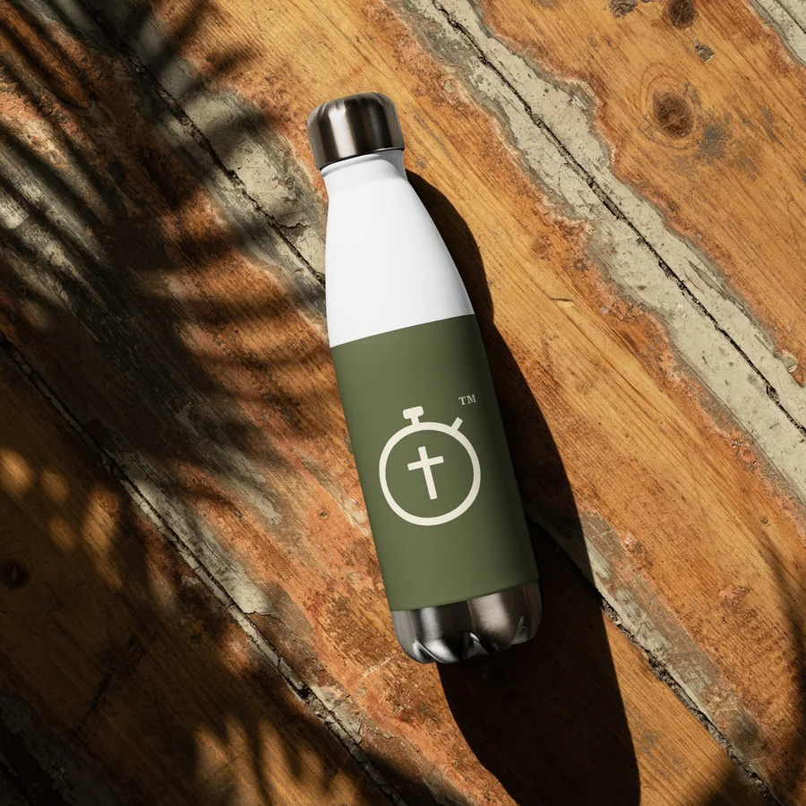 The Stopwatch Water Bottle