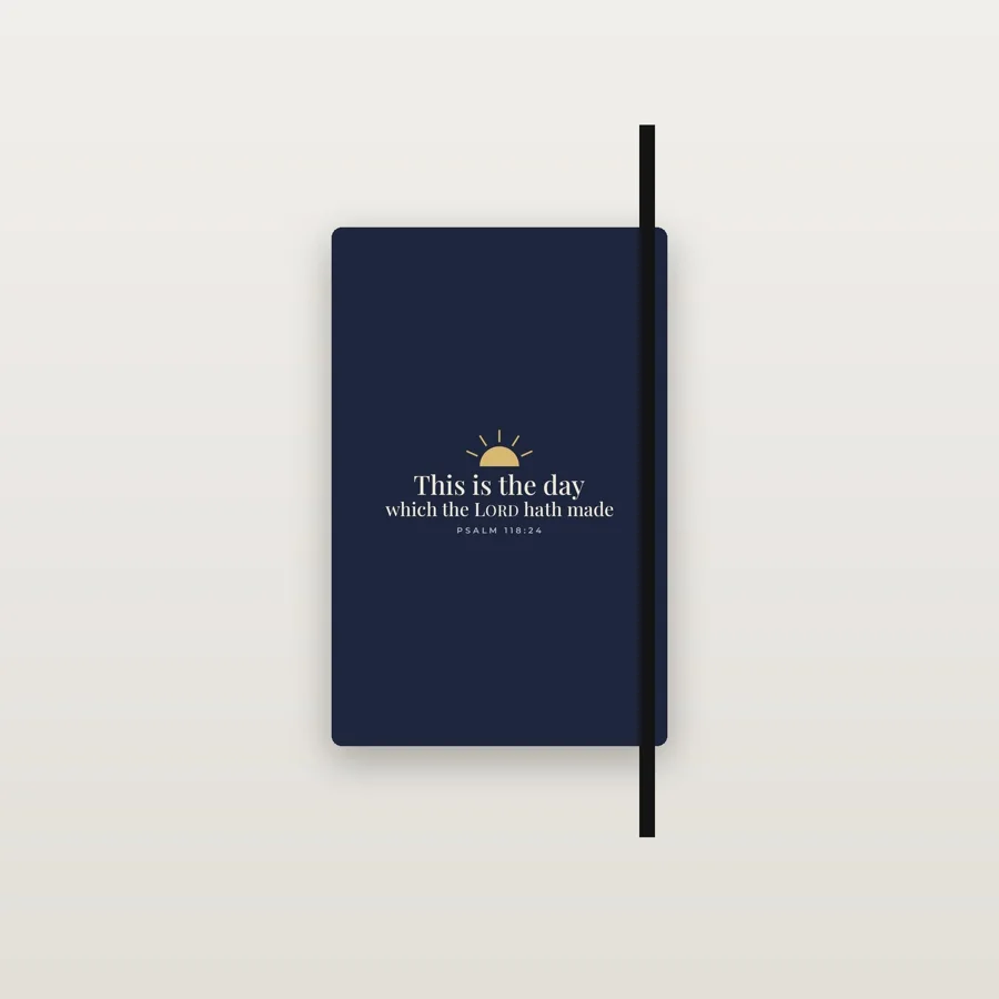 This Is the Day Hardcover Notebook with Elastic Closure