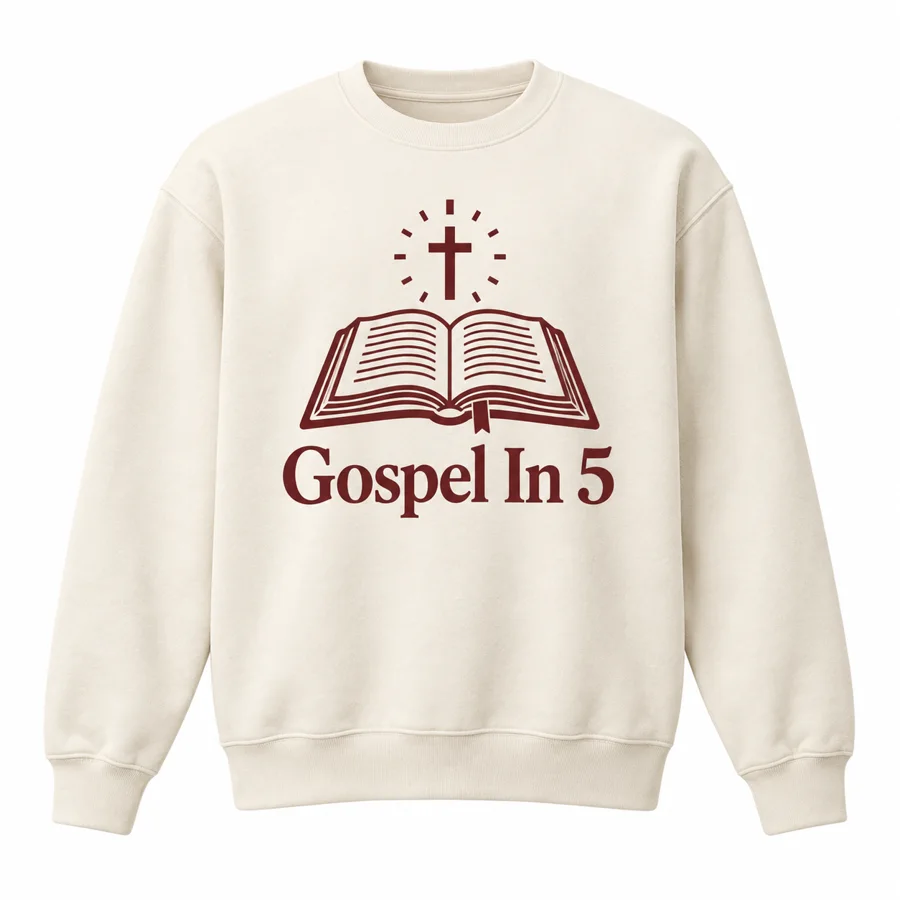 Gospel In 5 Crewneck Sweatshirt