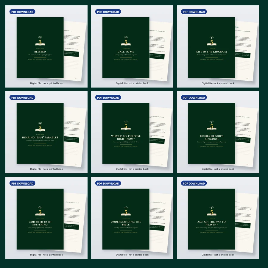 All 9 Seven-Day Bible Guides