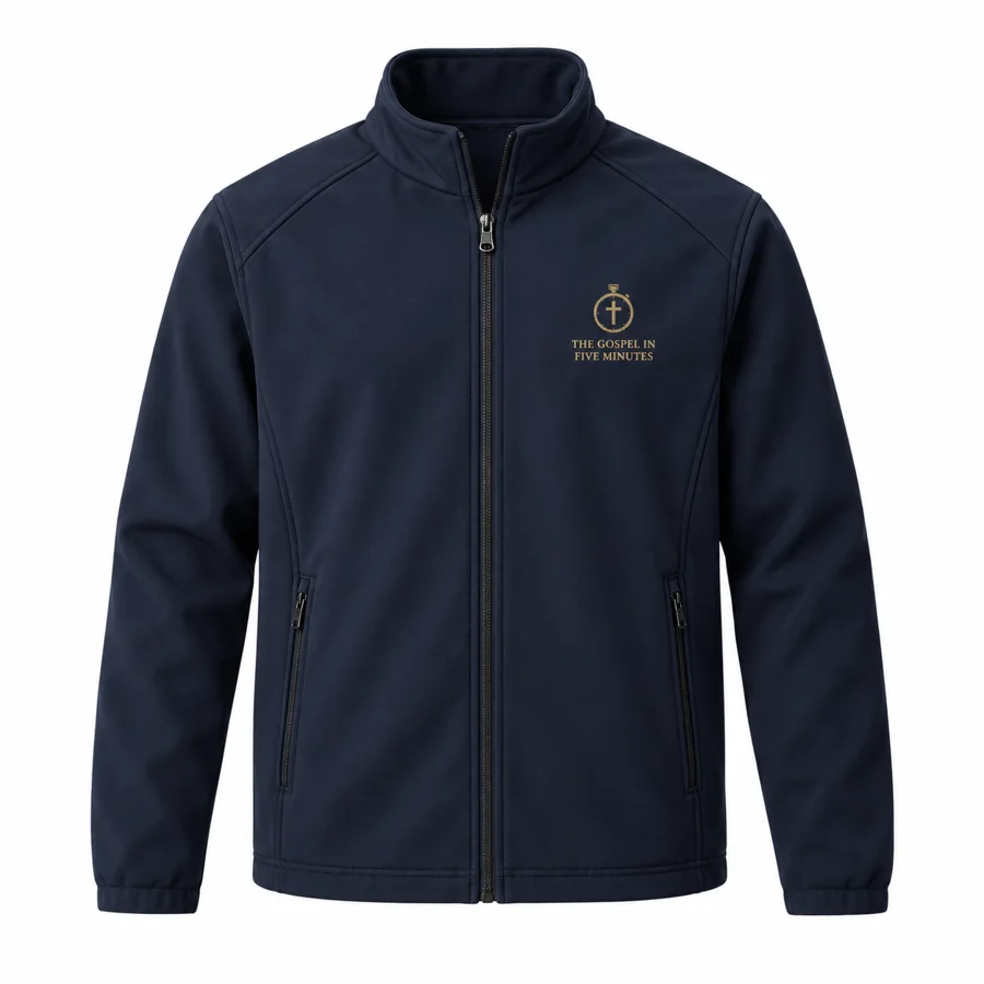 The Gospel In Five Minutes™ Columbia Softshell Jacket