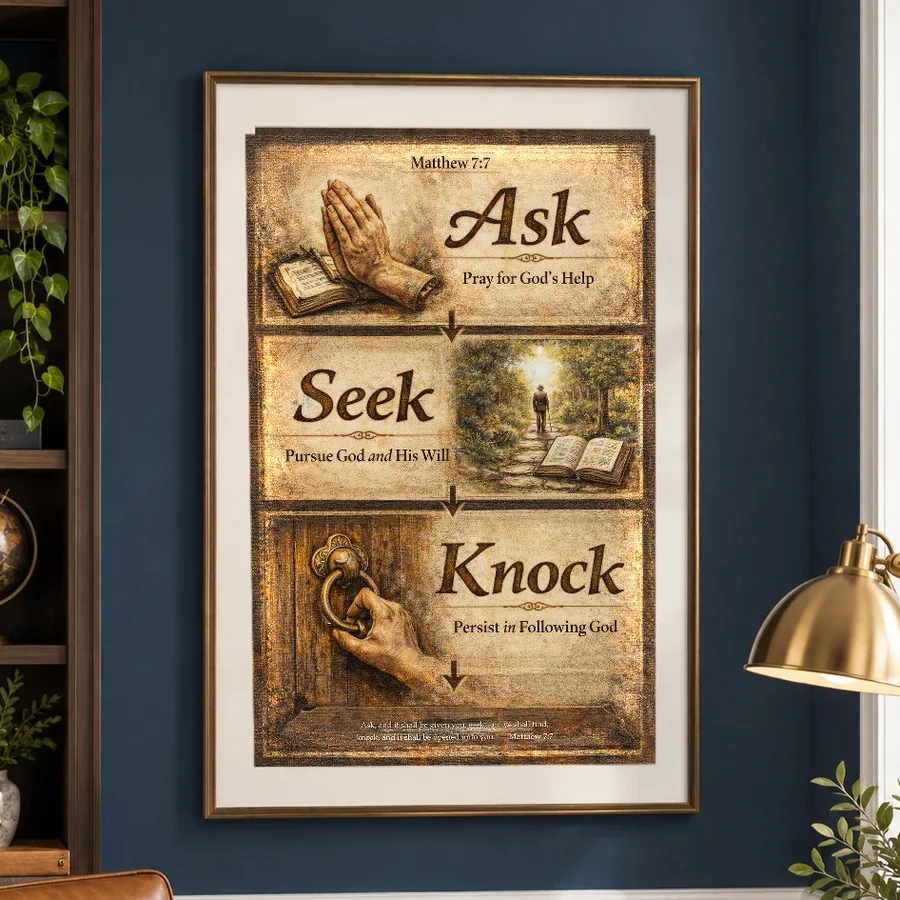 Ask, Seek, Knock